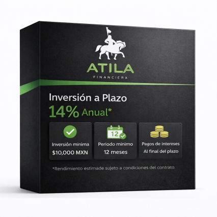 Inversión a Plazo Fijo – ATILA Financiera | Rendimiento Estimado 14% Anual